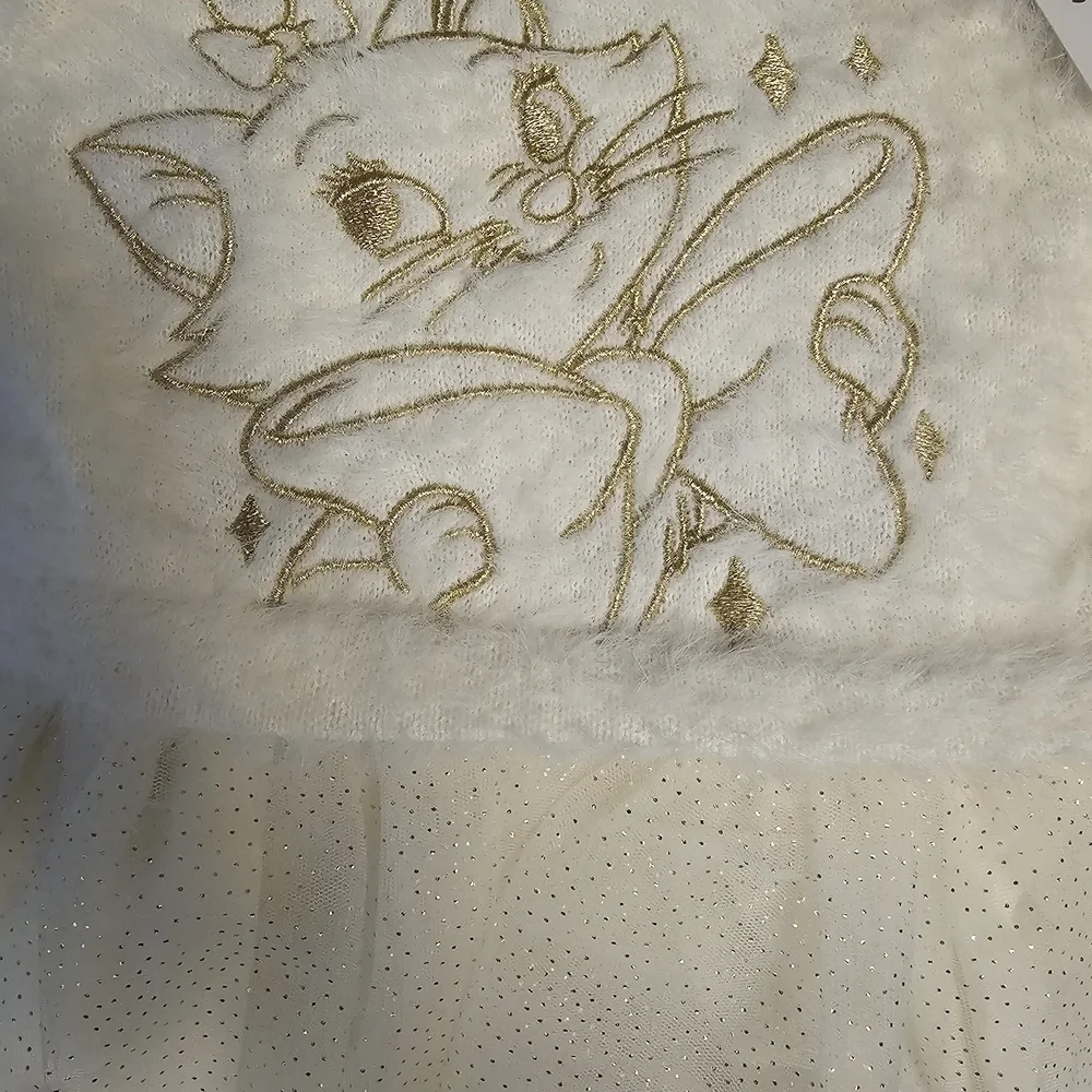 Disney Classics White and Gold Dress (Item #44)